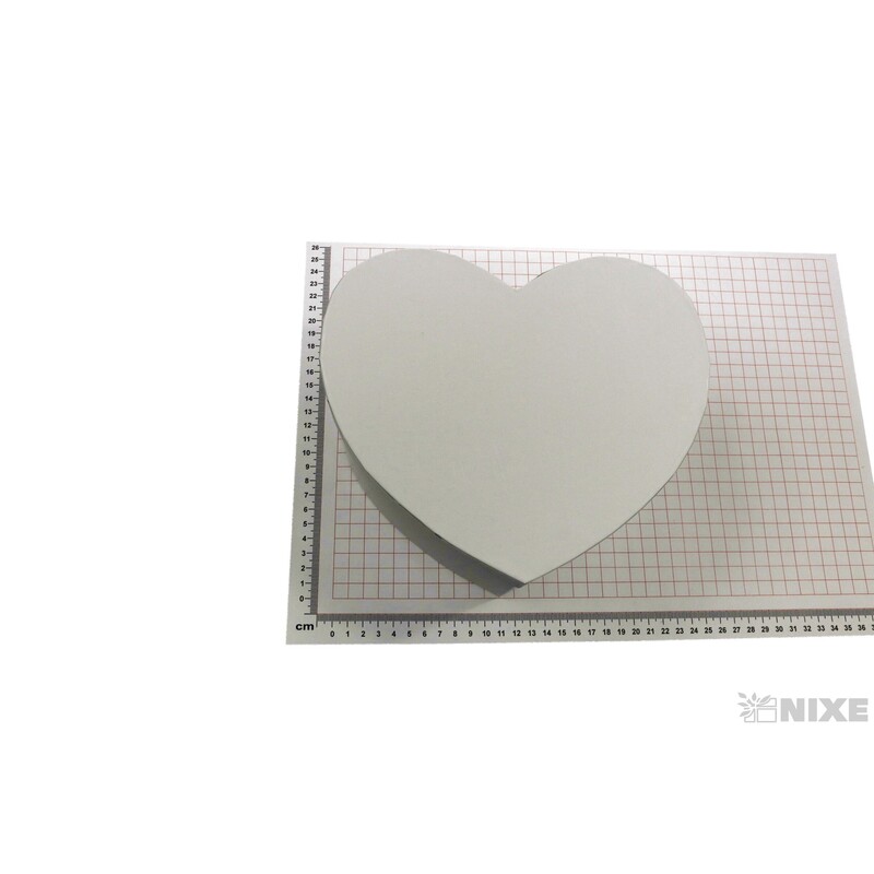 SRDCE BOX 3ks 31x27x13cm 27x23x11 23x20x10*BÍLÁ