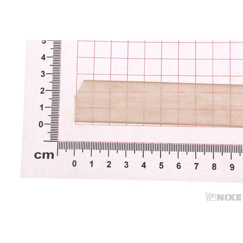 PLÁTNOVÁ STUHA EFEKT 25mmx25m*PŘÍRODNÍ 103701