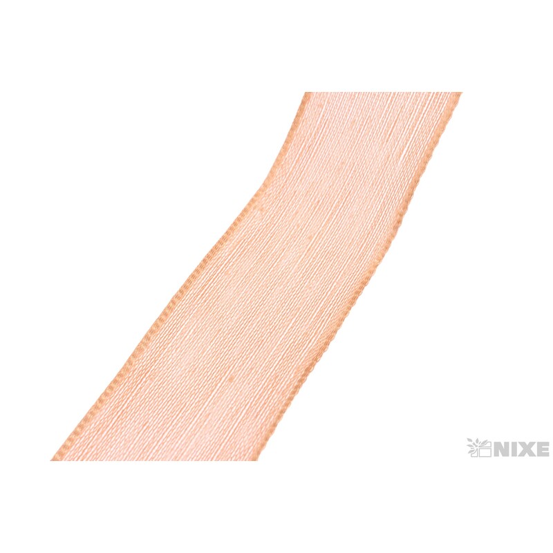 PLÁTNOVÁ STUHA EFEKT 25mmx25m*ORANŽOVÁ 108220