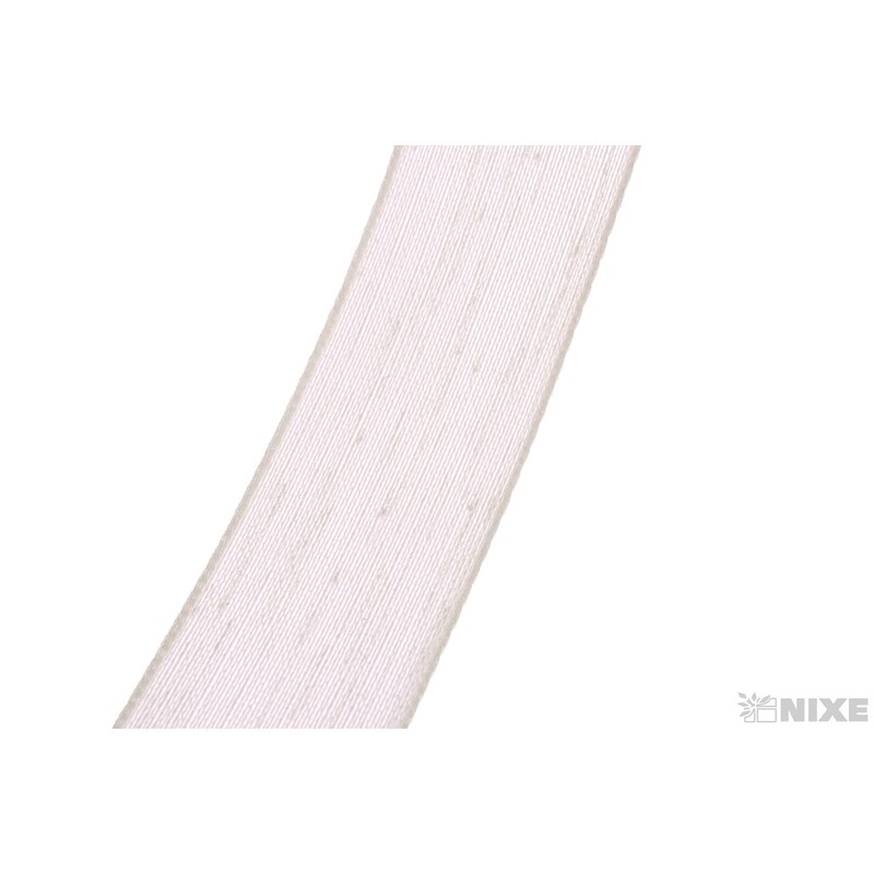 PLÁTNOVÁ STUHA EFEKT 25mmx25m*KRÉMOVÁ 108241