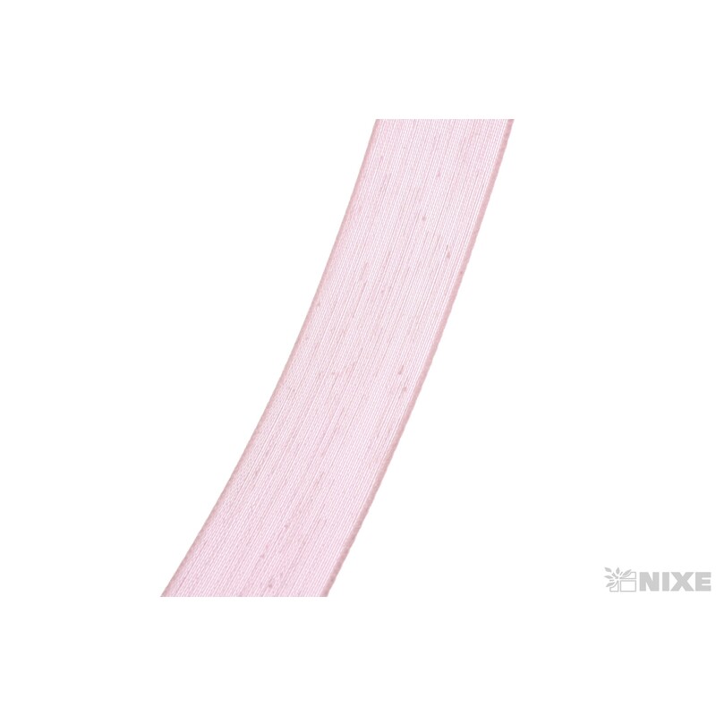 PLÁTNOVÁ STUHA EFEKT 25mmx25m*RŮŽOVÁ 108601