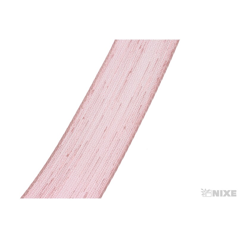 PLÁTNOVÁ STUHA EFEKT 25mmx25m*STARORŮŽOVÁ 108607