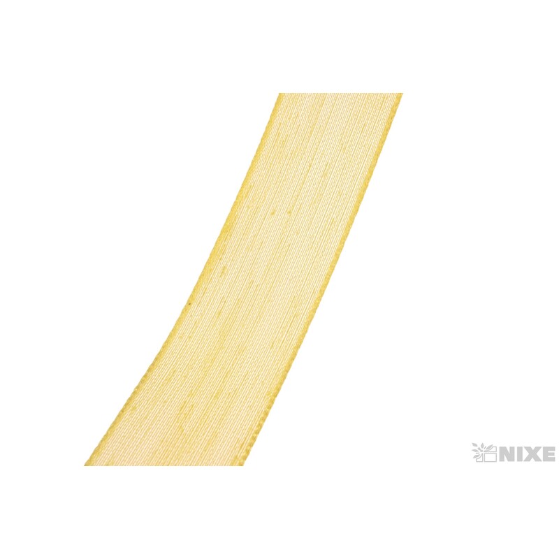 PLÁTNOVÁ STUHA EFEKT 25mmx25m*ŽLUTÁ 108243