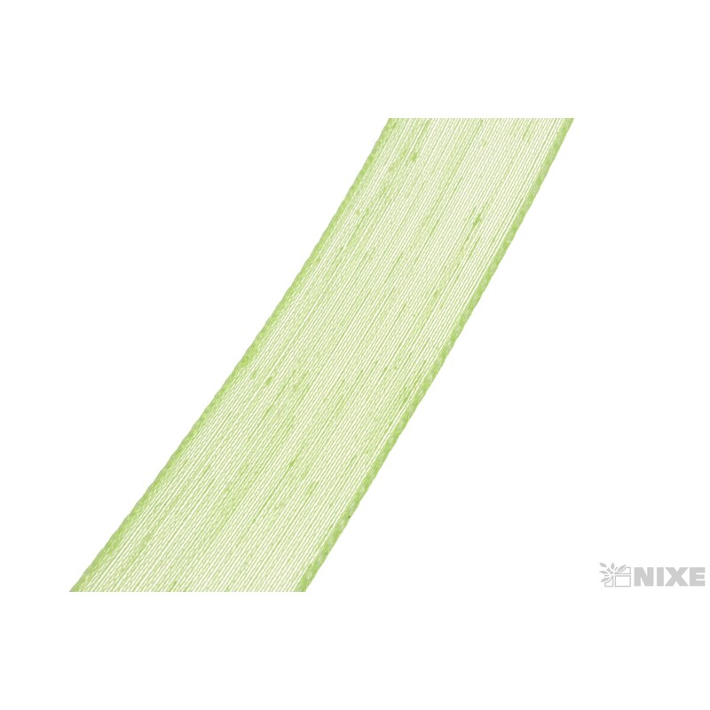 PLÁTNOVÁ STUHA EFEKT 25mmx25m*ZELENÁ 108343