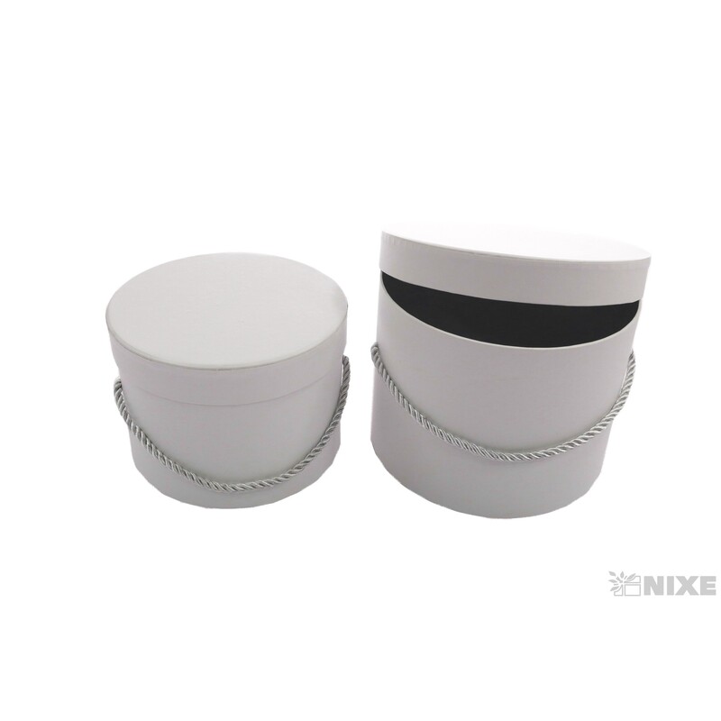 KVĚTINOVÝ BOX 12,5x16cm 11x14*BÍLÁ