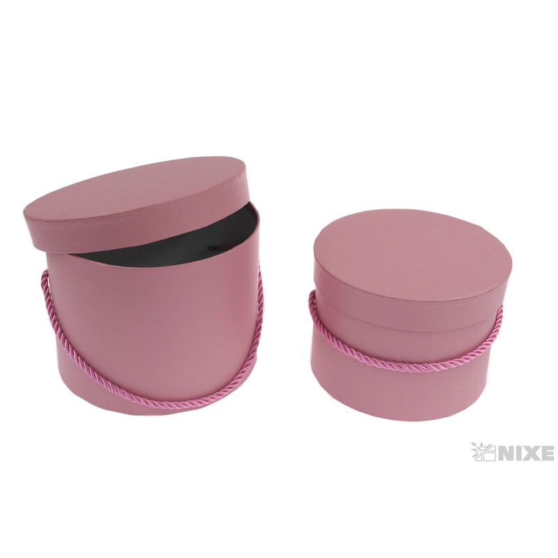 KVĚTINOVÝ BOX 12,5x16cm 11x14*RŮŽOVÁ