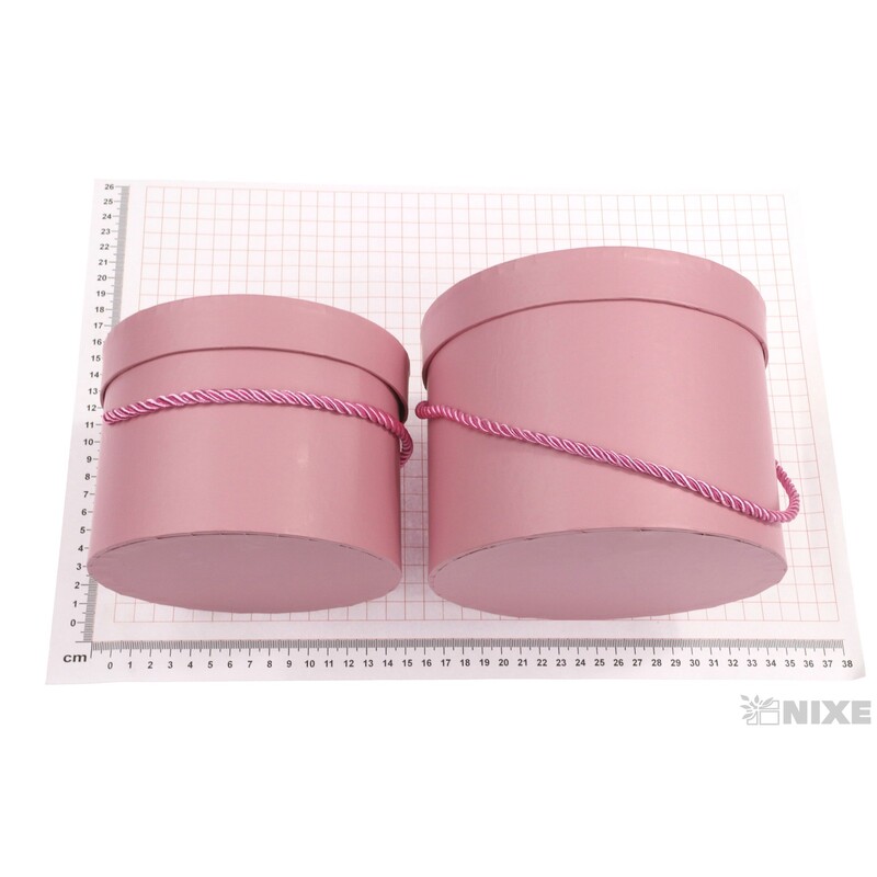 KVĚTINOVÝ BOX 12,5x16cm 11x14*RŮŽOVÁ