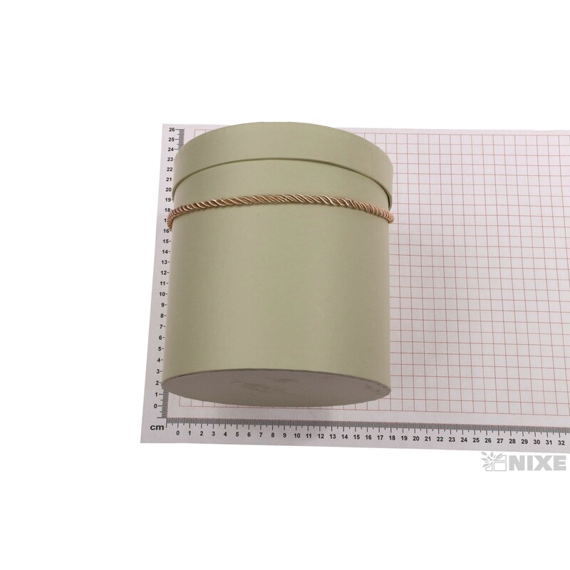 KVĚTINOVÝ BOX 19x20cm 16,5x17,5 12X12,5*KRÉMOVÁ