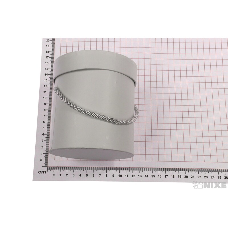 KVĚTINOVÝ BOX 12x12,5cm*BÍLÁ