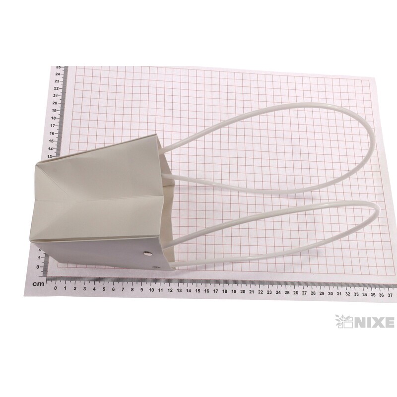 TAŠKA H 12x08x34cm*BÍLÁ