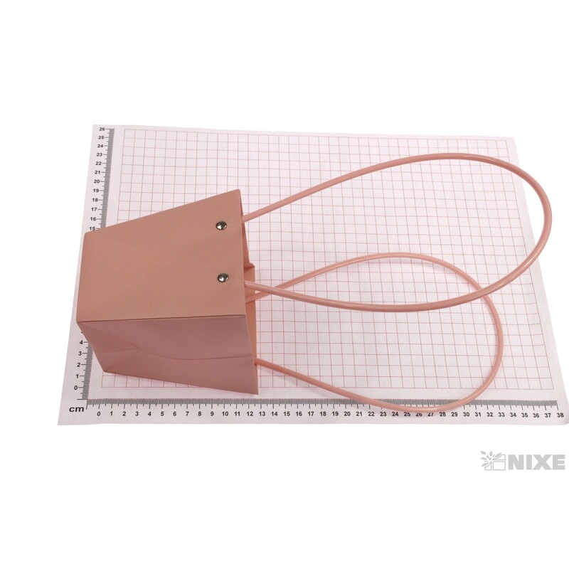 TAŠKA H 12x08x34cm*RŮŽOVÁ