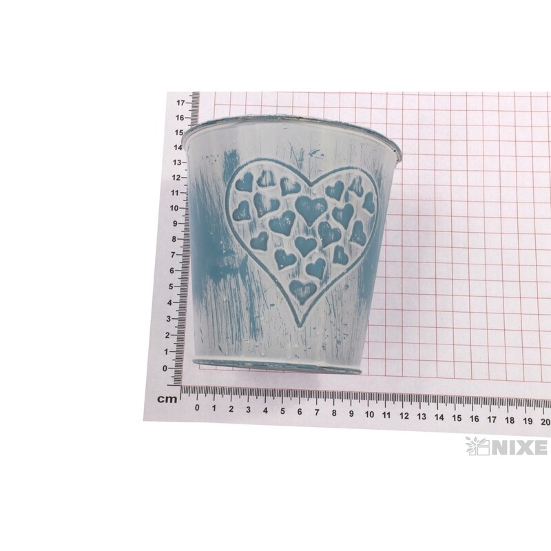 PLECHOVÝ OBAL 12x12cm*MODRÁ