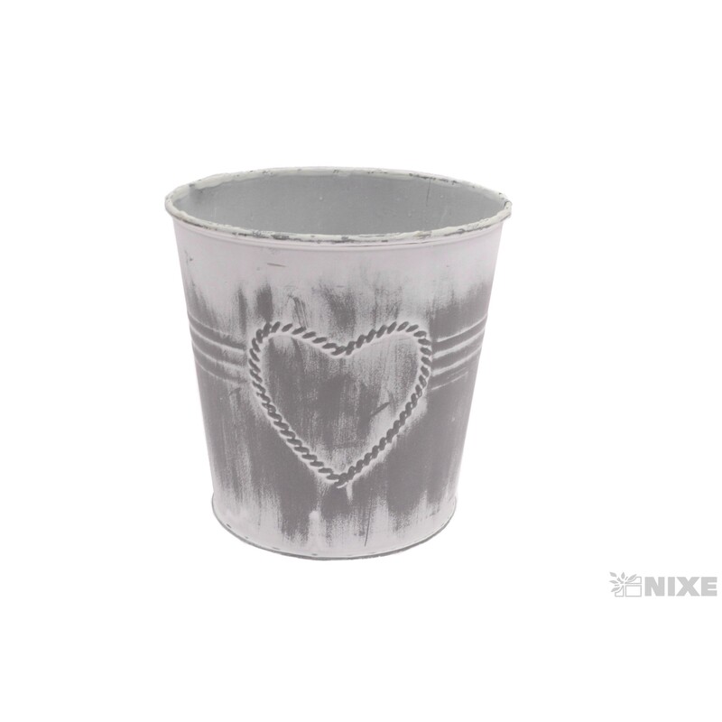 PLECHOVÝ OBAL 14x14cm*ŠEDÁ