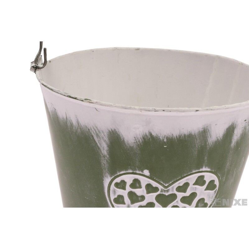 PLECHOVÝ KBELÍK 19,5x19cm*ZELENÁ