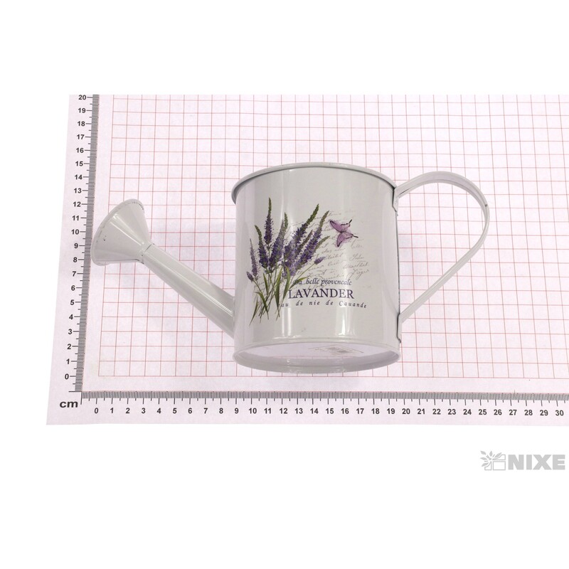 PLECHOVÁ KONEV 10x10cm*BÍLÁ