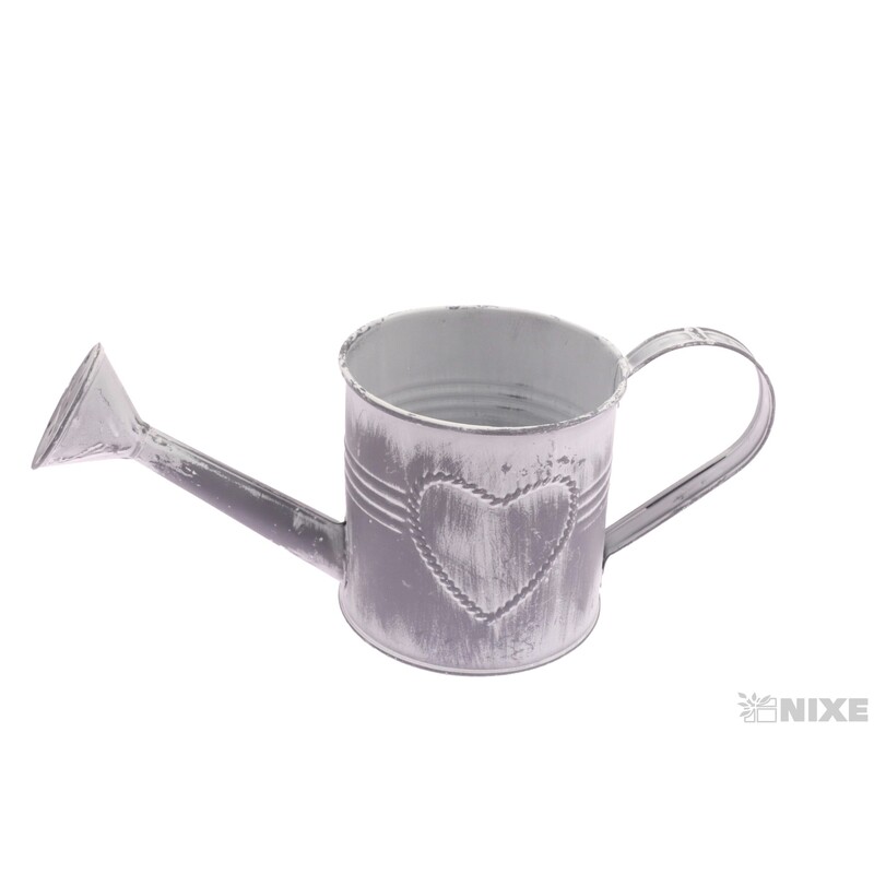 PLECHOVÁ KONEV 12x11cm*ŠEDÁ