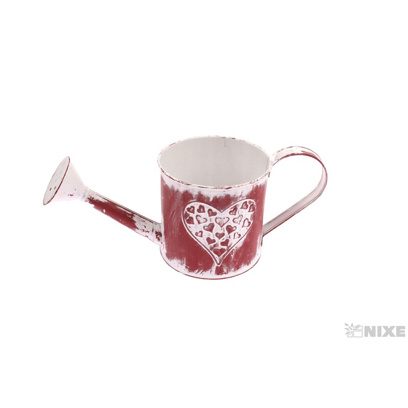 PLECHOVÁ KONEV 10x16cm*ČERVENÁ