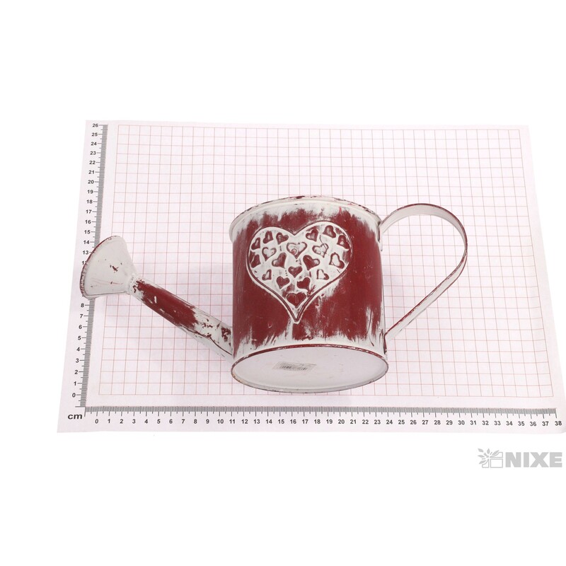 PLECHOVÁ KONEV 10x16cm*ČERVENÁ