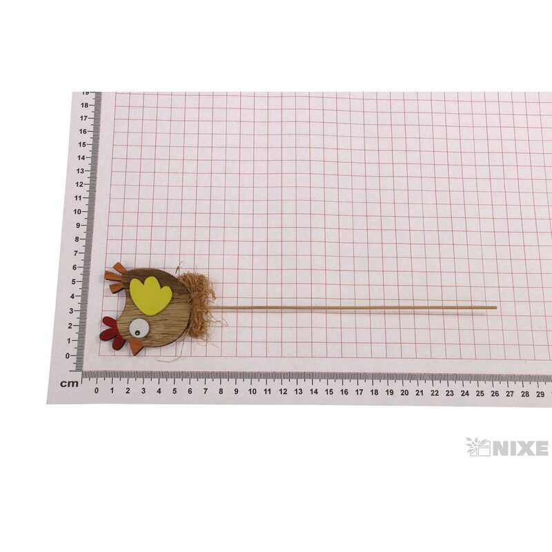 ZÁPICH SLEPICE 6x26cm 12ks*MIX BAREV