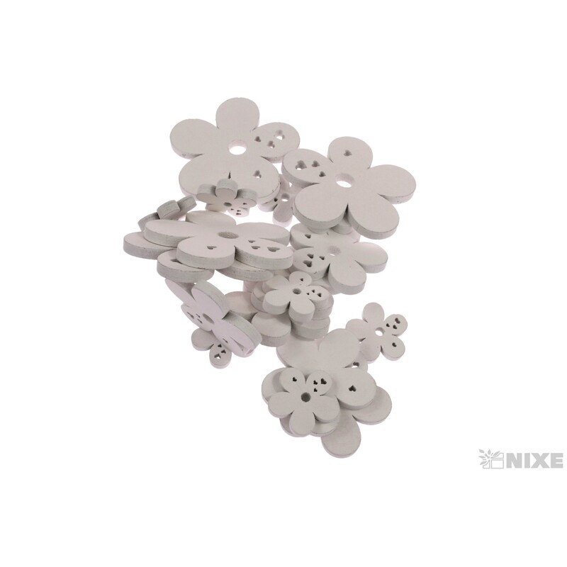 KYTKA 7-5-3cm 20ks*BÍLÁ