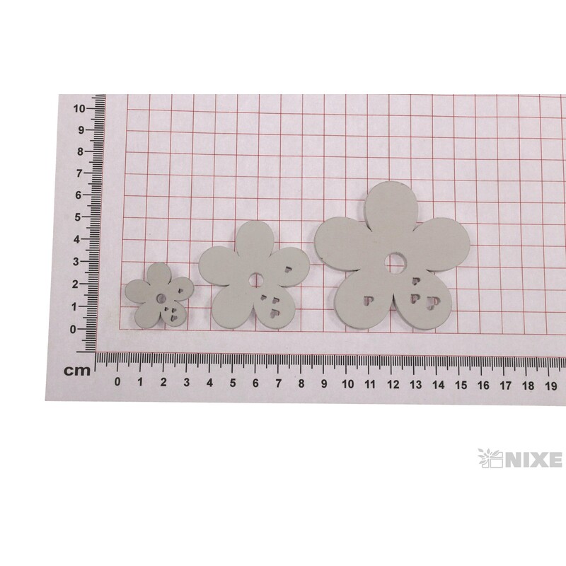 KYTKA 7-5-3cm 20ks*BÍLÁ