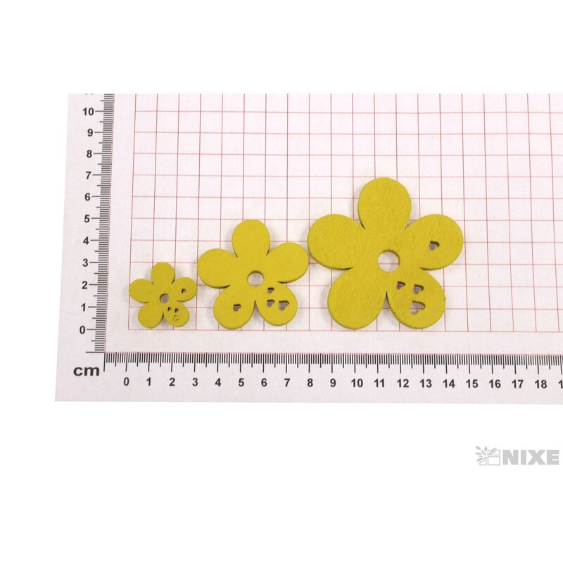 KYTKA 7-5-3cm 20ks*ŽLUTÁ