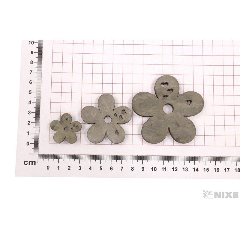 KYTKA 7-5-3cm 20ks*ŠEDÁ