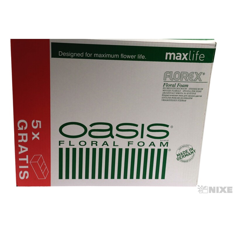OASIS FLOREX 10x20x7,7cm 35ks+5 GRATIS
