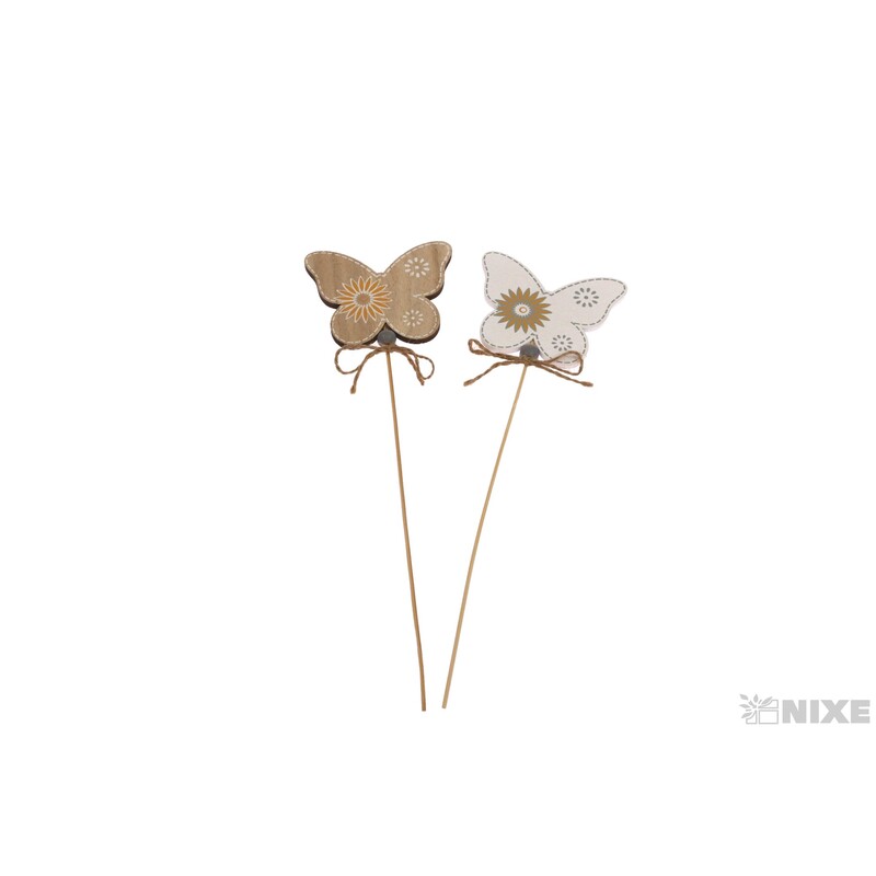 ZÁPICH MOTÝL 8x7x26cm 6ks*MIX BAREV