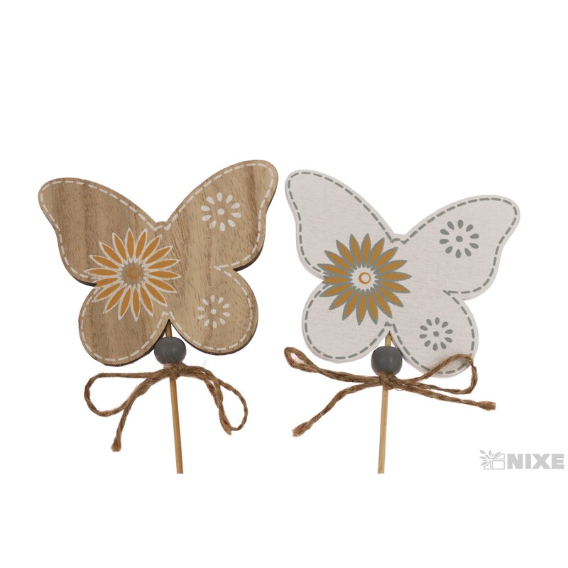 ZÁPICH MOTÝL 8x7x26cm 6ks*MIX BAREV