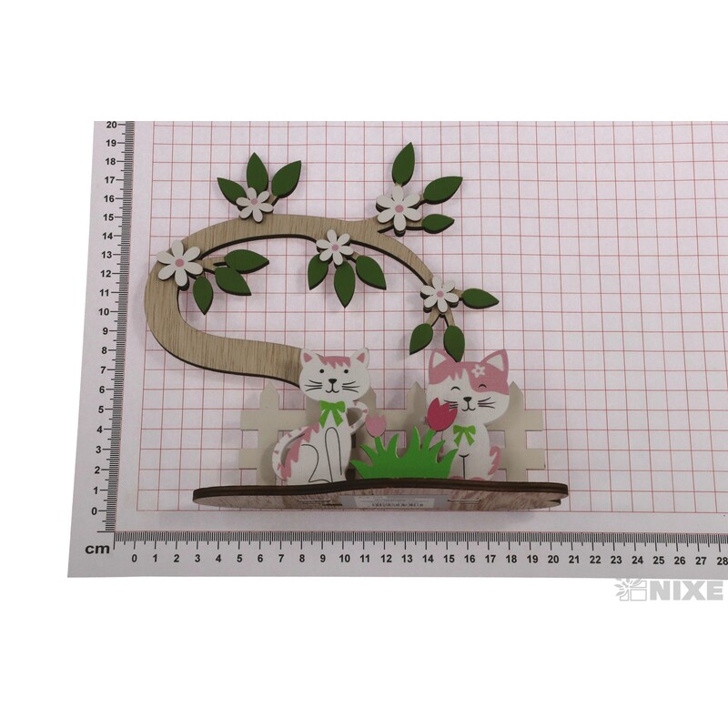 KOČKY 17x19cm*MIX BAREV