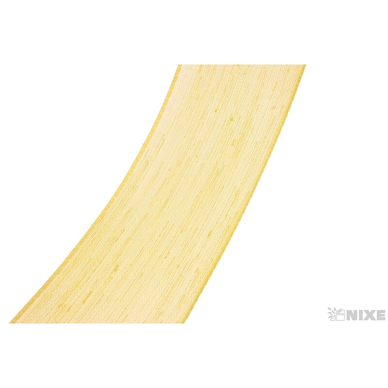 PLÁTNOVÁ STUHA EFEKT 40mmx25m*ŽLUTÁ 108243