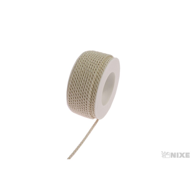 PROVÁZEK 4mmx25m*KRÉMOVÁ 102