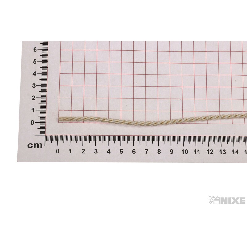PROVÁZEK 4mmx25m*KRÉMOVÁ 102