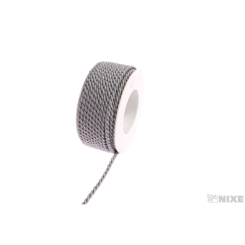 PROVÁZEK 4mmx25m*STŘÍBRNÁ 127