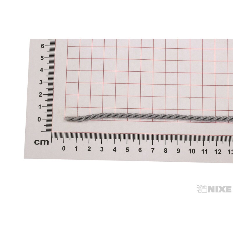 PROVÁZEK 4mmx25m*STŘÍBRNÁ 127