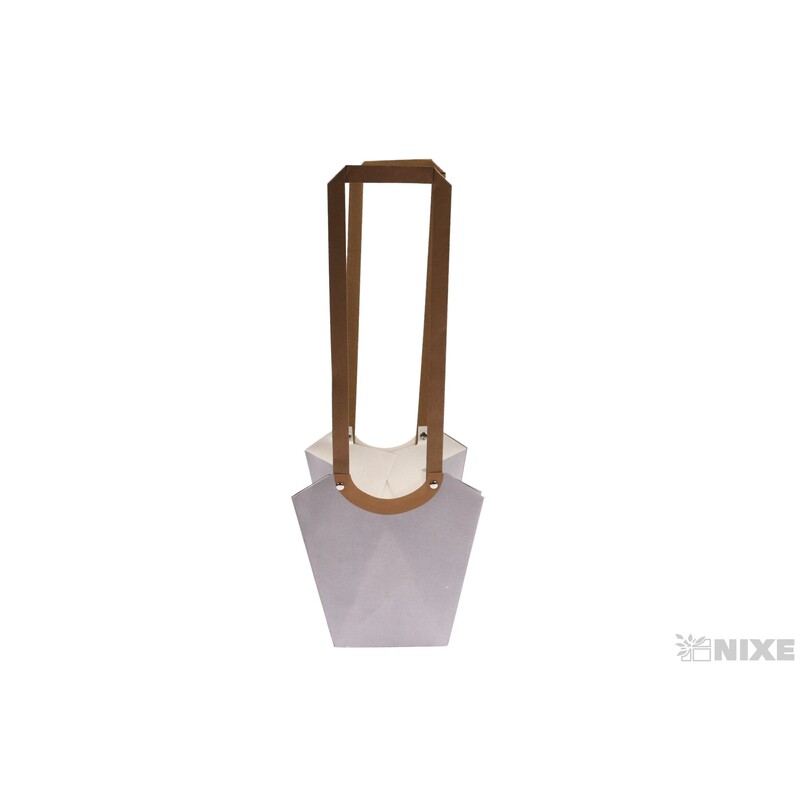 TAŠKA AQUA 11x19x17,5cm*ŠEDÁ