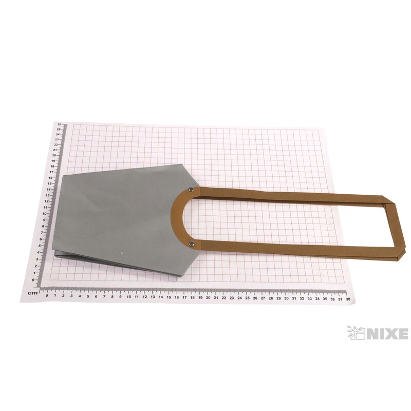 TAŠKA AQUA 11x19x17,5cm*ŠEDÁ