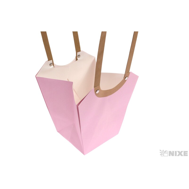 TAŠKA AQUA 11x19x17,5cm*RŮŽOVÁ SV.