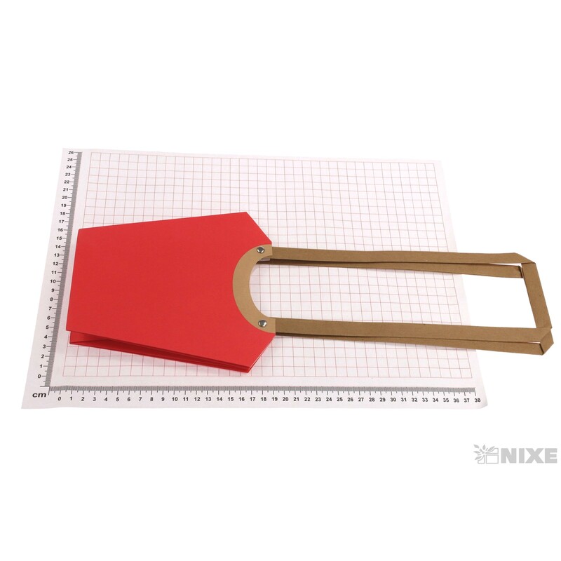 TAŠKA AQUA 11x19x17,5cm*ČERVENÁ