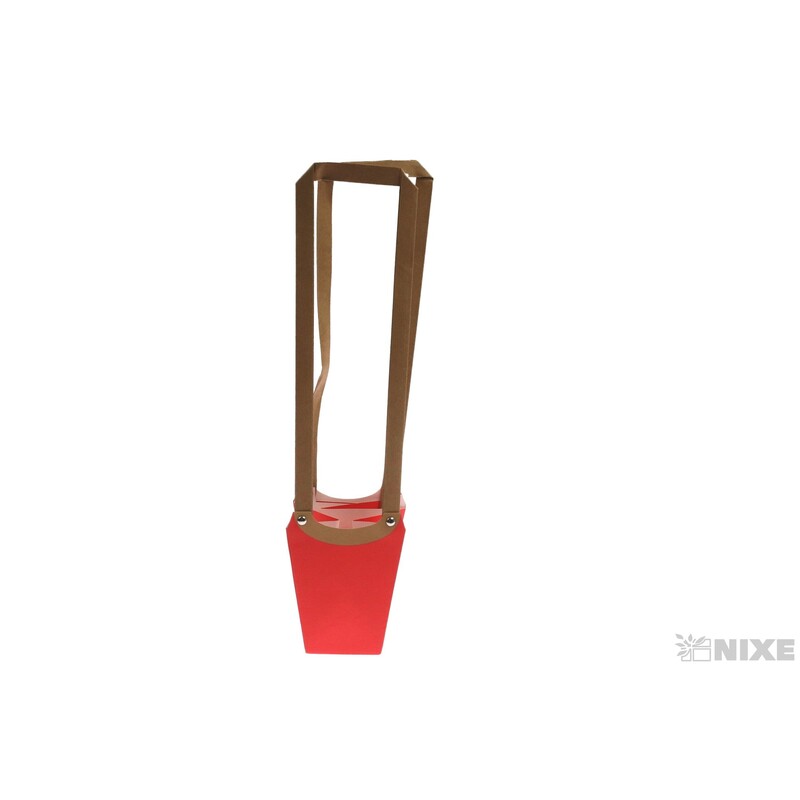 TAŠKA AQUA 6,5x10x13cm*ČERVENÁ