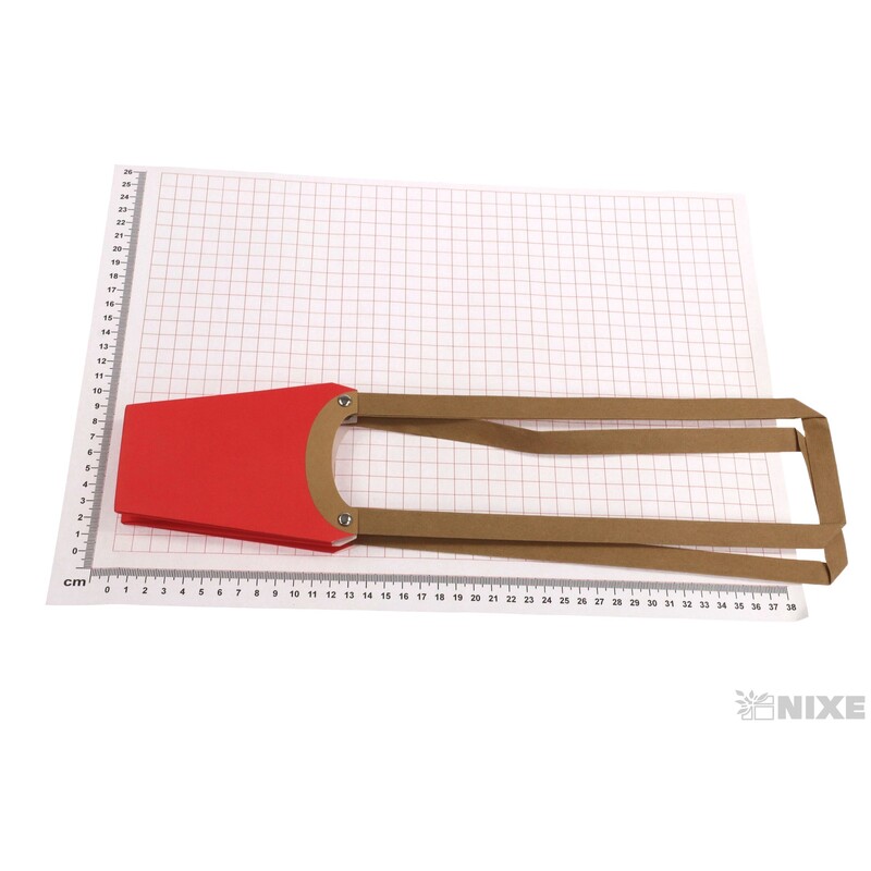 TAŠKA AQUA 6,5x10x13cm*ČERVENÁ