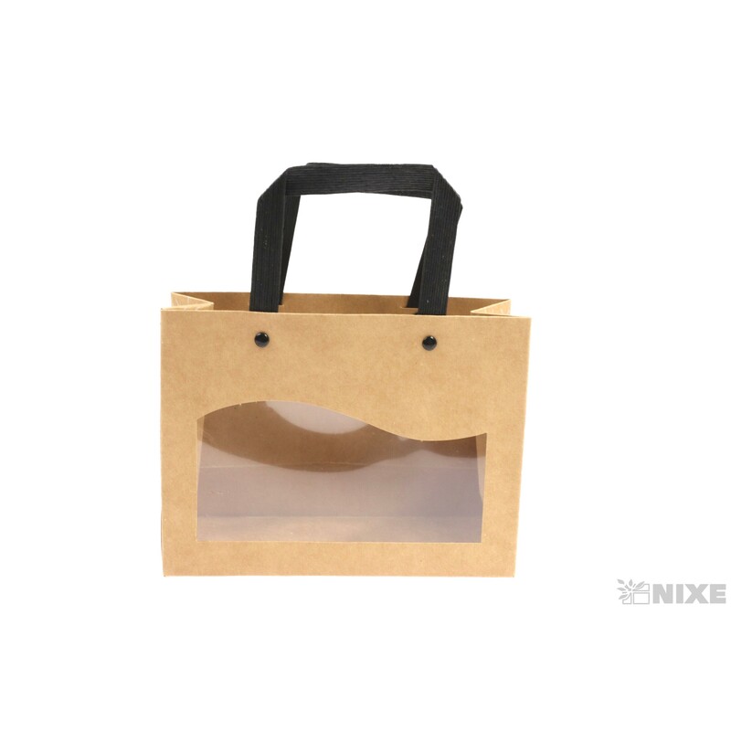 TAŠKA OKNO DELICAT 20x7,5x15cm*PŘÍRODNÍ