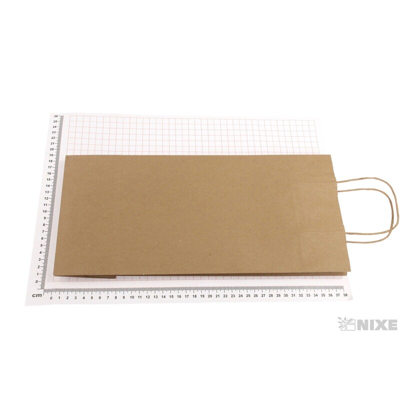 TAŠKA CRAFT 2LÁHVE 18x08x39cm*PŘÍRODNÍ