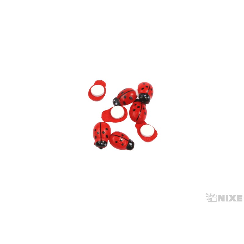 BERUŠKA NALEPOVACÍ 1,2cm 36ks*ČERVENÁ