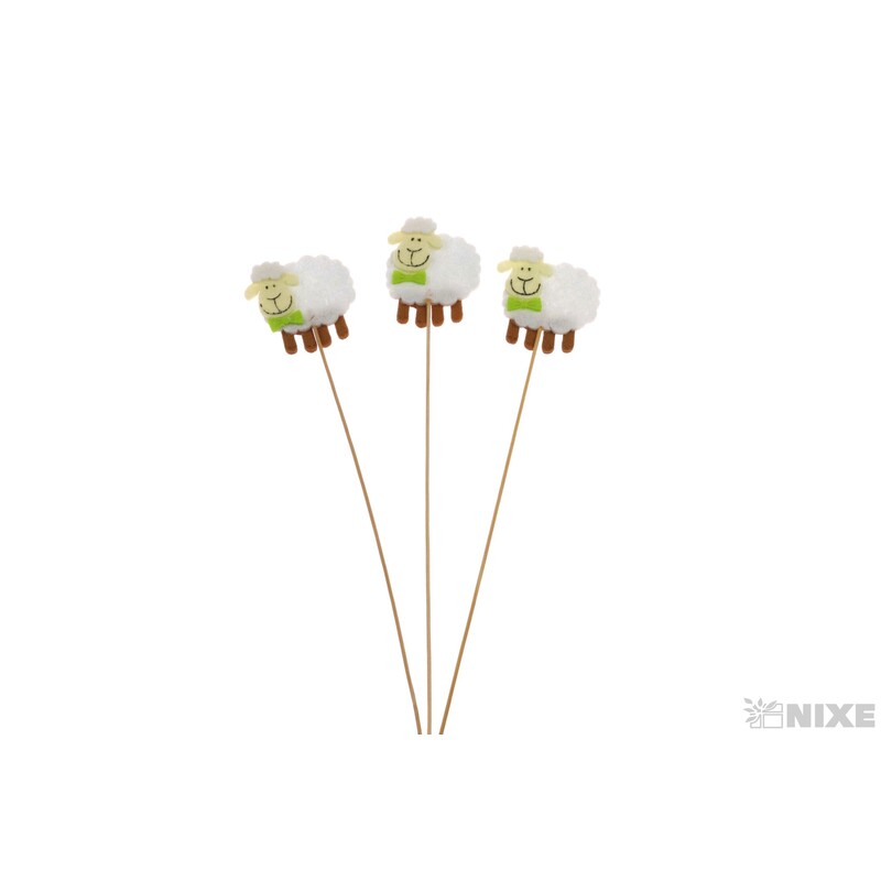 ZÁPICH FILC OVEČKA 5x29cm 10ks*MIX BAREV