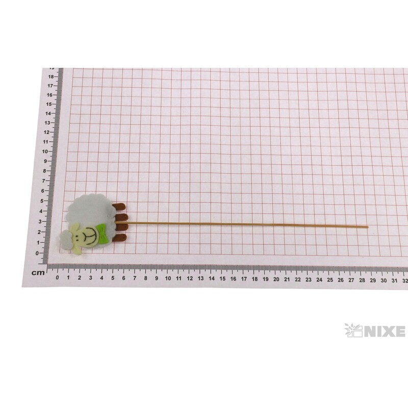 ZÁPICH FILC OVEČKA 5x29cm 10ks*MIX BAREV