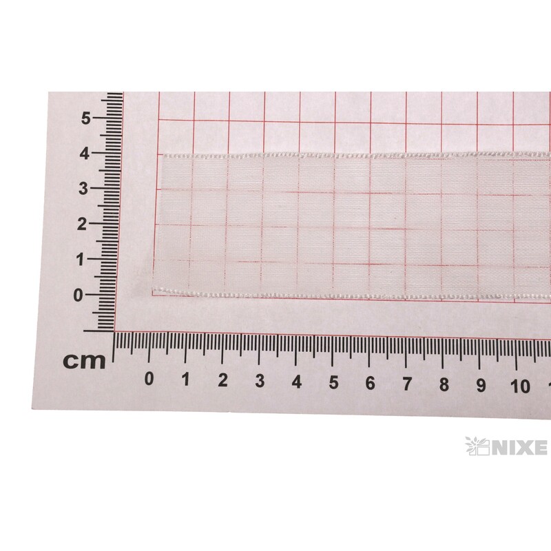 PLÁTNOVÁ STUHA EFEKT 40mmx25m*BÍLÁ 103100