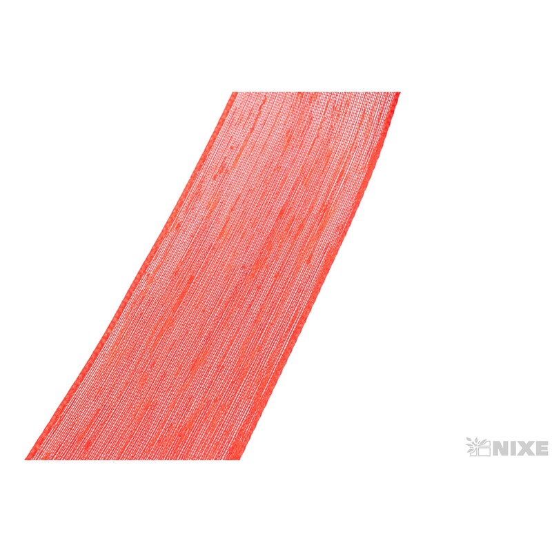 PLÁTNOVÁ STUHA EFEKT 40mmx25m*ČERVENÁ 103643