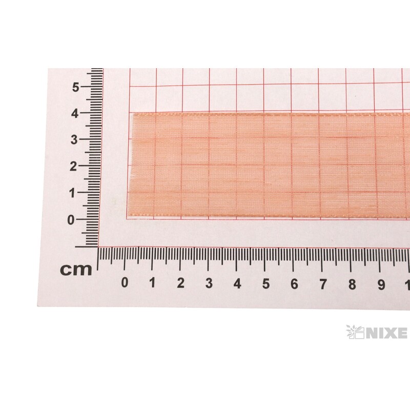 PLÁTNOVÁ STUHA EFEKT 40mmx25m*ORANŽOVÁ 108220